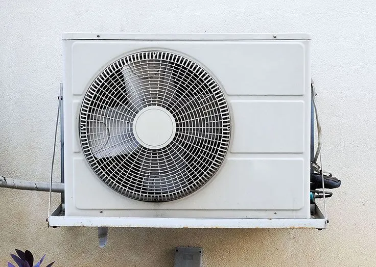 Ductless mini split outdoor unit